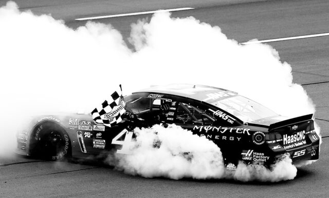 Taking the victory lap and smokin' it